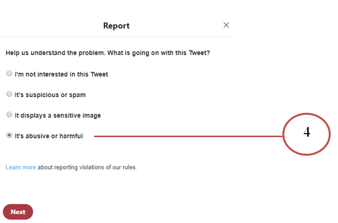 How do you file a report when a Tweet is abusive – Hithawathi
