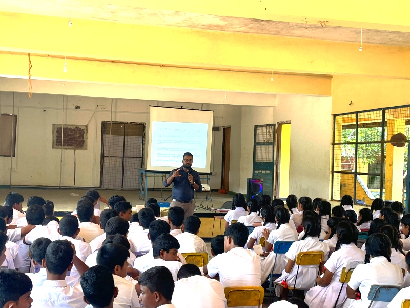 Cyber Safety Awareness through ‘Hithawathi Teens Hub’ – At Pannampitiya Maha Vidya (