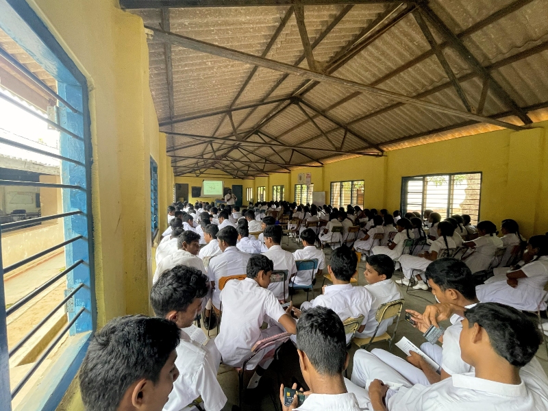 Cyber Safety Awareness through ‘Hithawathi Teens Hub’ – At Pannampitiya Maha Vidyalaya - 12th Feb 202 ( (3)