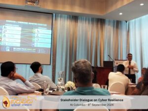 Stakeholder Dialogue on Cyber Resilience - 8th Sep 2026 at Colombo (1)